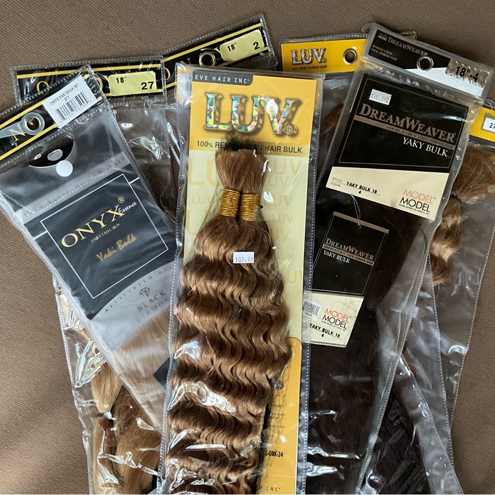 Human Hair Extensions - 24” Packs